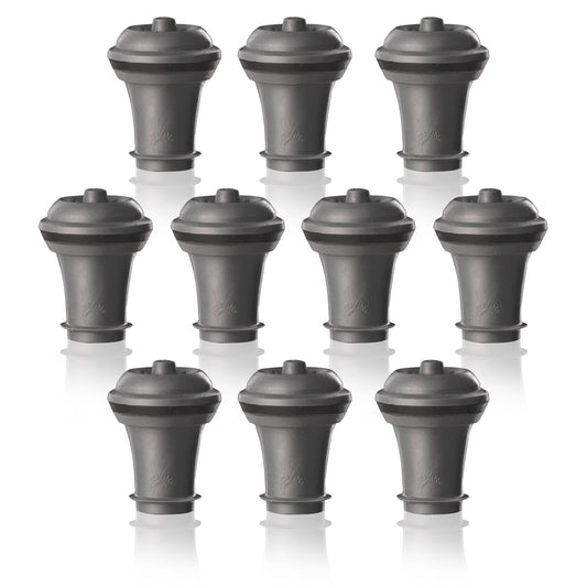 Vacu Vin Wine Stoppers Grey 10