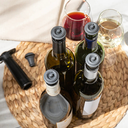Vacu Vin Wine Stoppers Grey 10