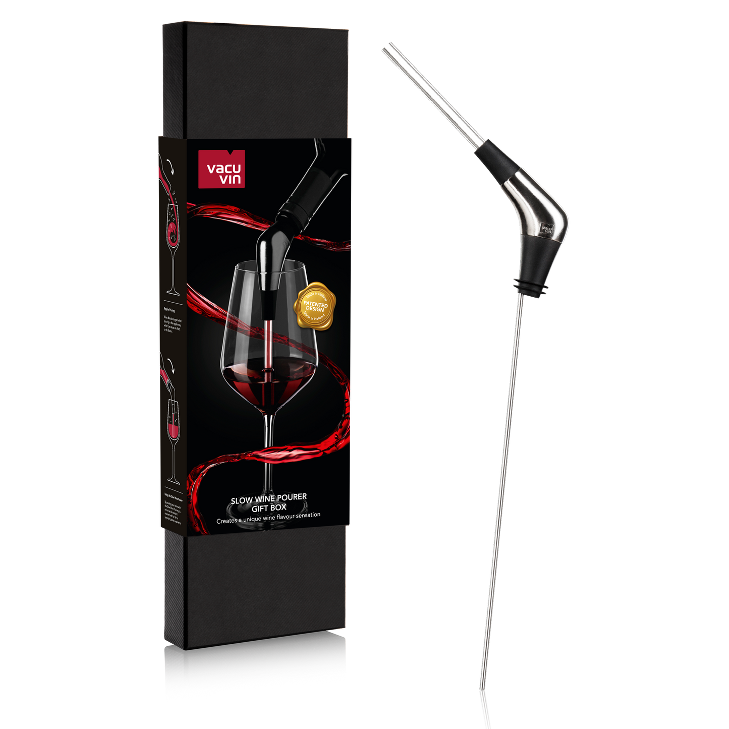 Vacu Vin SLOW WINE POURER, GIFT BOX SET
