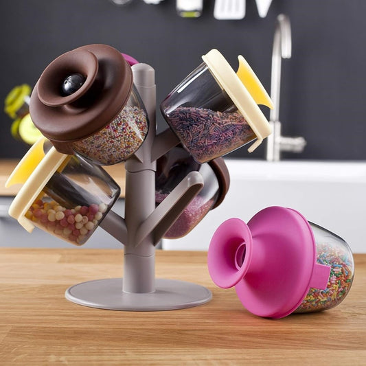 Vacu Vin PopSome Cake Decorating Tree Containers Set