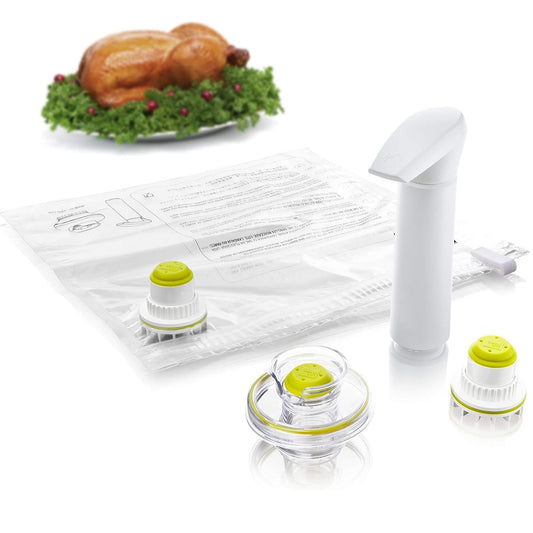 Vacu Vin Instant Flavour Vacuum Set for Marinating, Brining and Storing Food