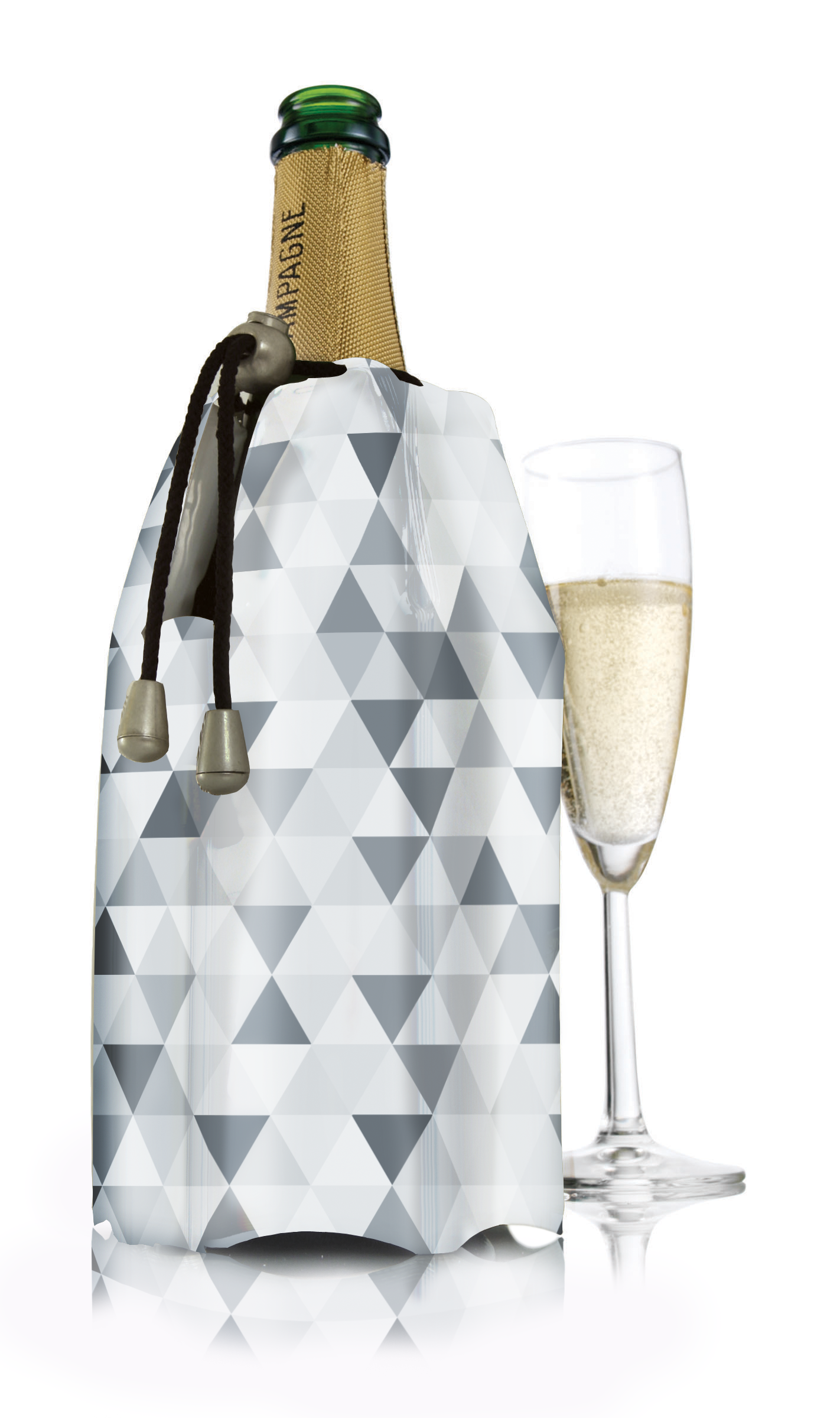 Vacu Vin Active Cooler Wine Diamond Grey