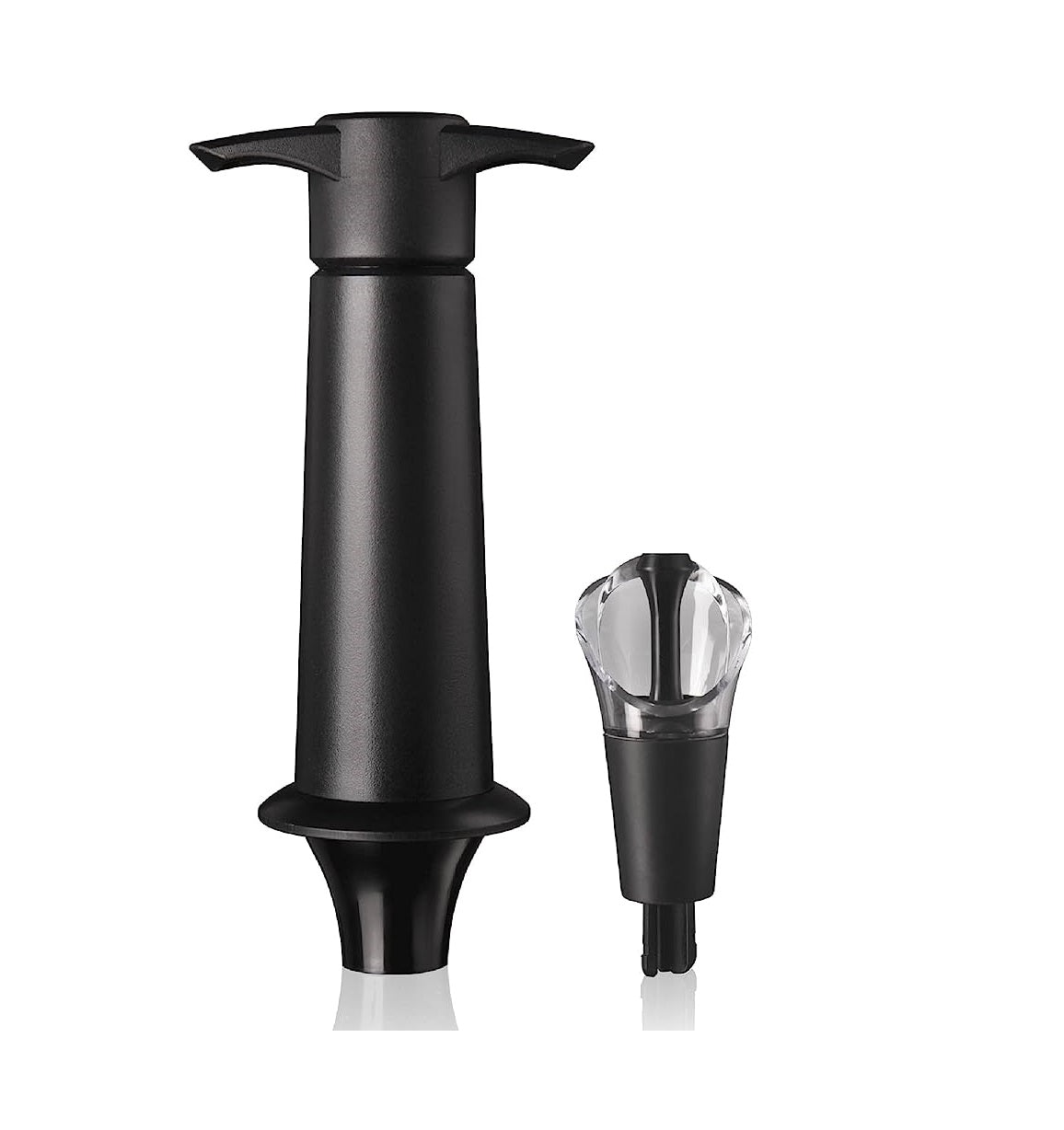 Vacu Vin Wine Saver&Server Black Set'2