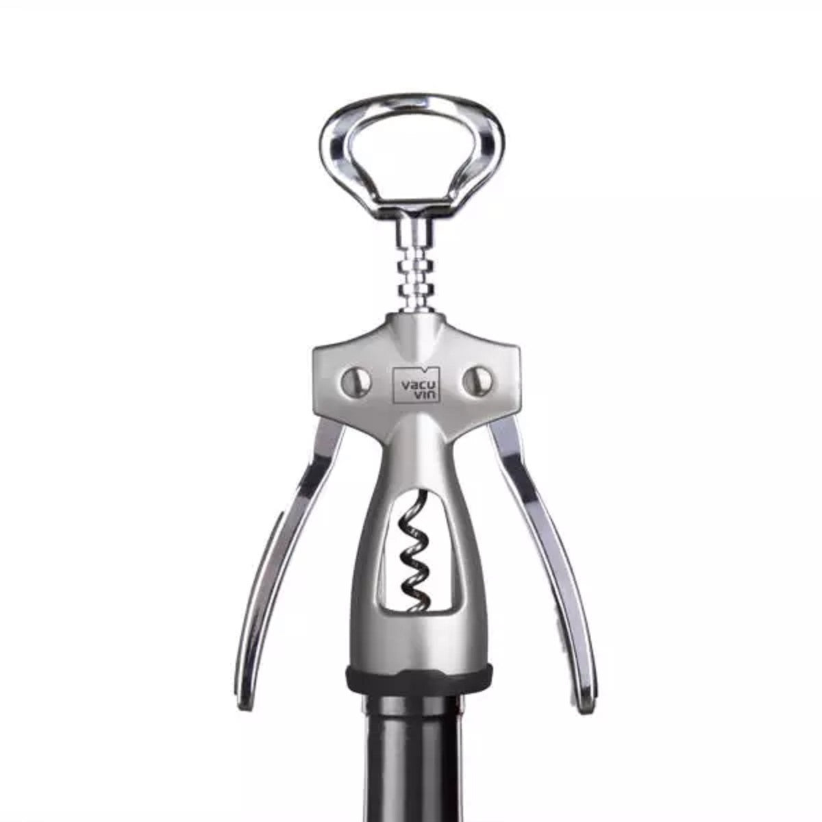 Vacu Vin Winged Corkscrew Silver Box