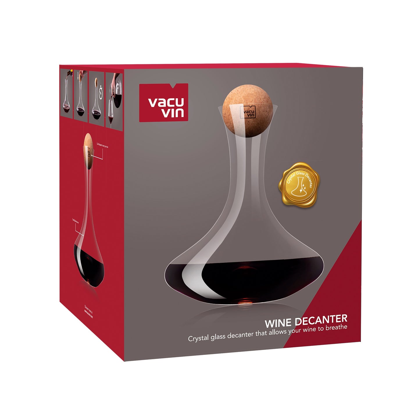 Vacu Vin Wine Decanter (Crystal)