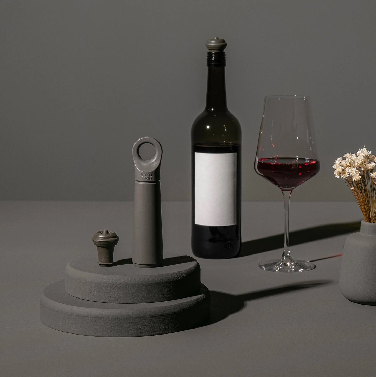 Vacu Vin Loop Wine Saver Graphite