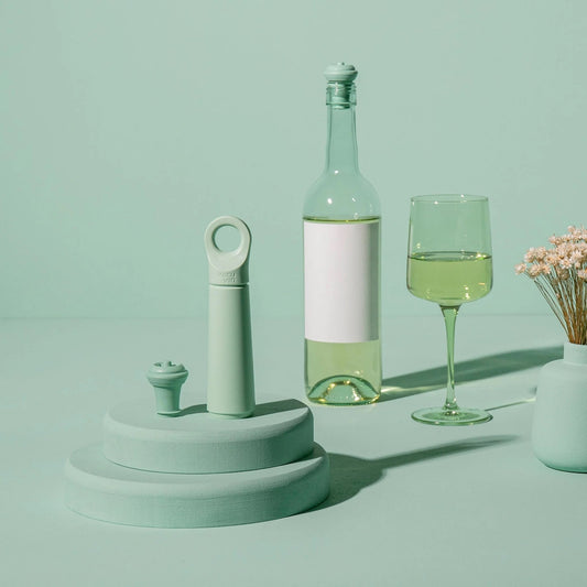 Vacu Vin Loop Wine Saver Jade