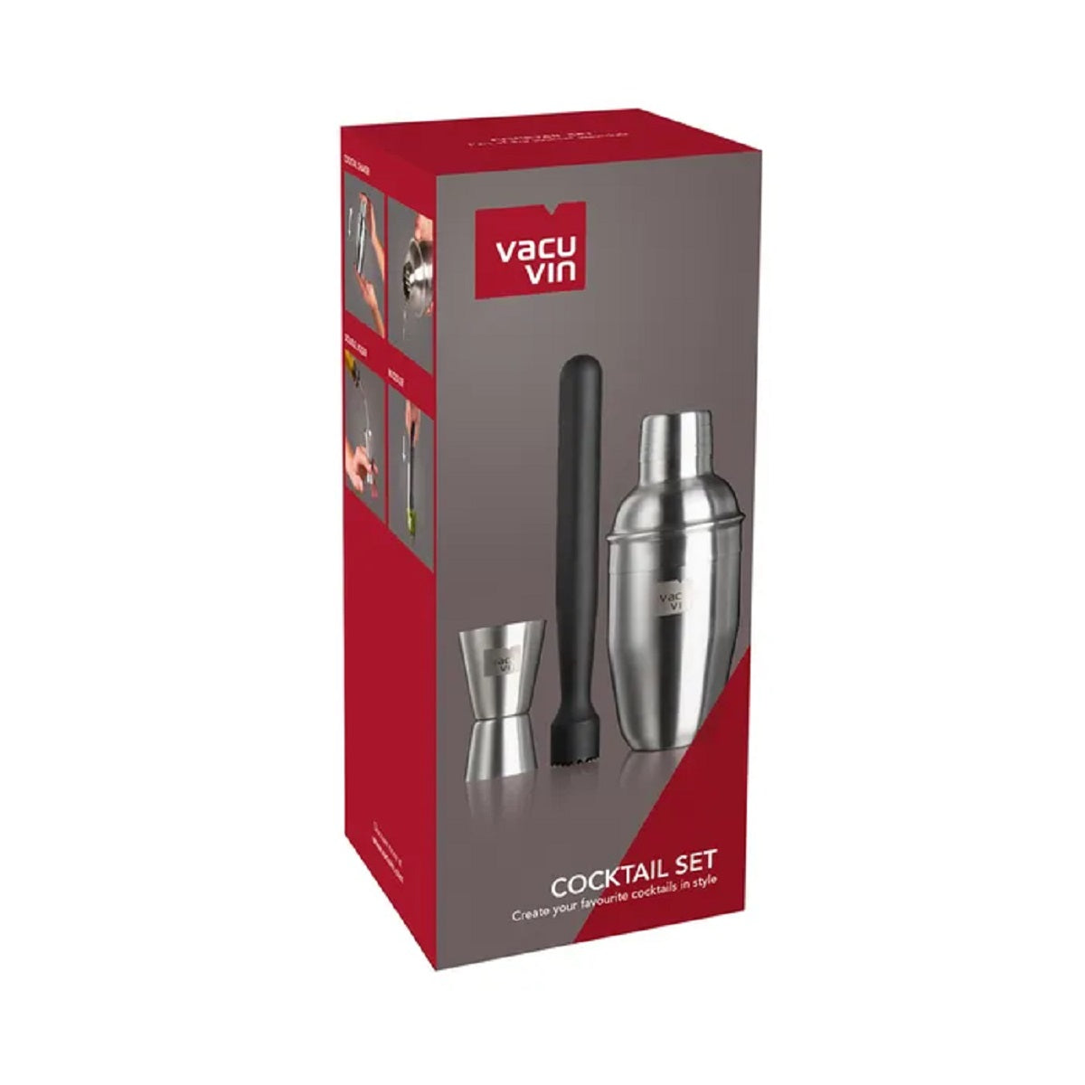 Vacu Vin COCKTAIL SET BASIC SET'3