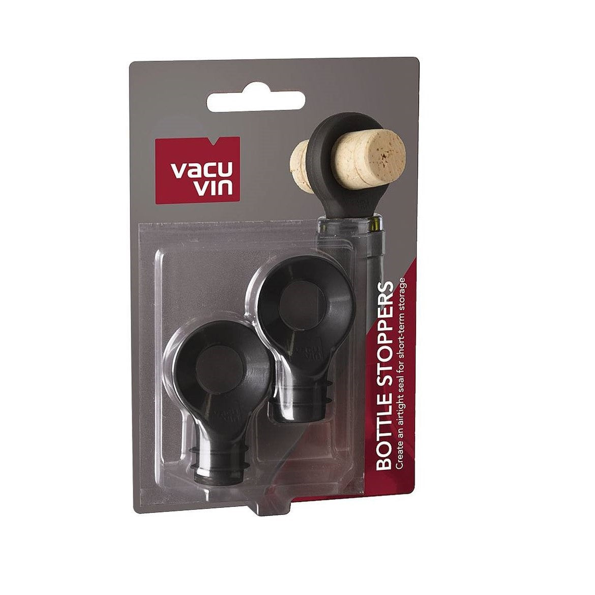 Vacu Vin Bottle Stopper Black
