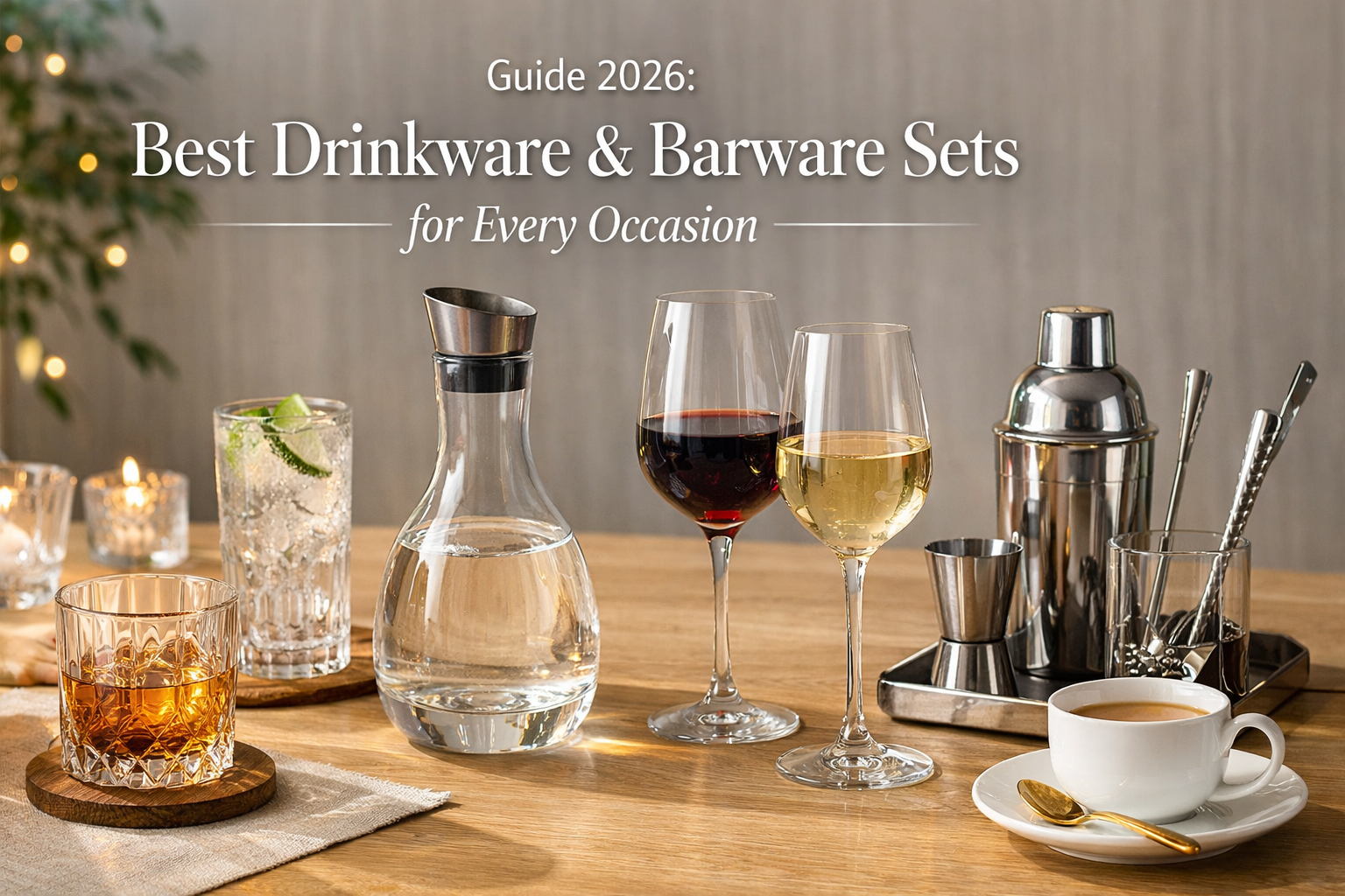 Best Barware Set Guide 2026: Best Drinkware & Barware Sets for Every Occasion – tablejoy