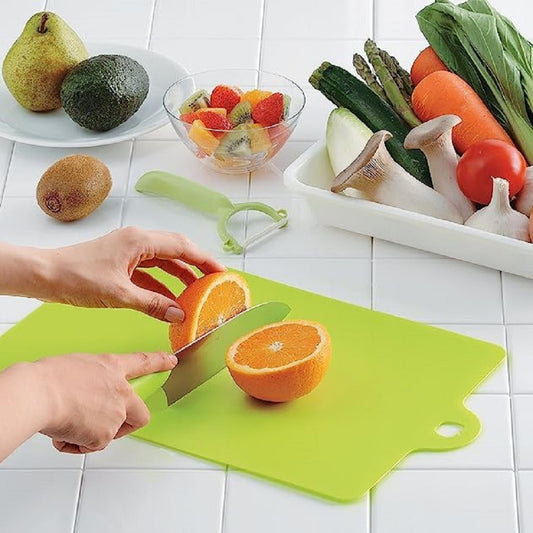 PLASTIC SOFT CUTTING BOARD 4P SET