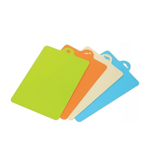 PLASTIC SOFT CUTTING BOARD 4P SET