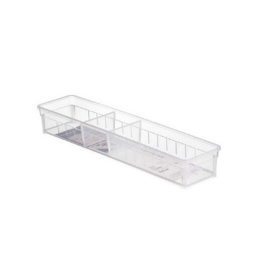 PLASTIC KITCHEN TRAY SLIM-CLEAR