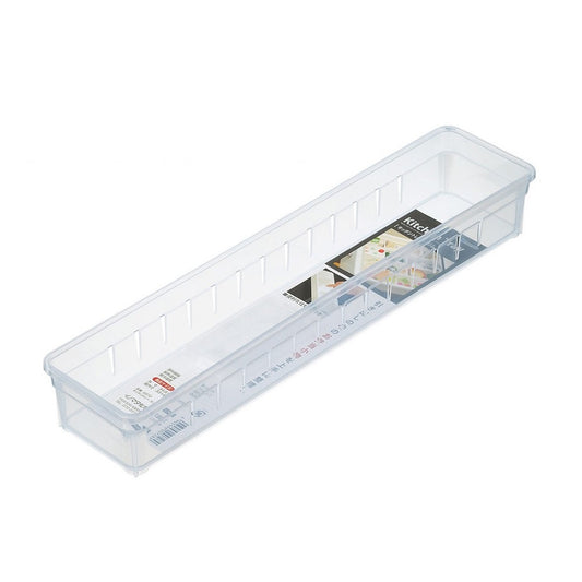 PLASTIC KITCHEN TRAY SLIM-CLEAR