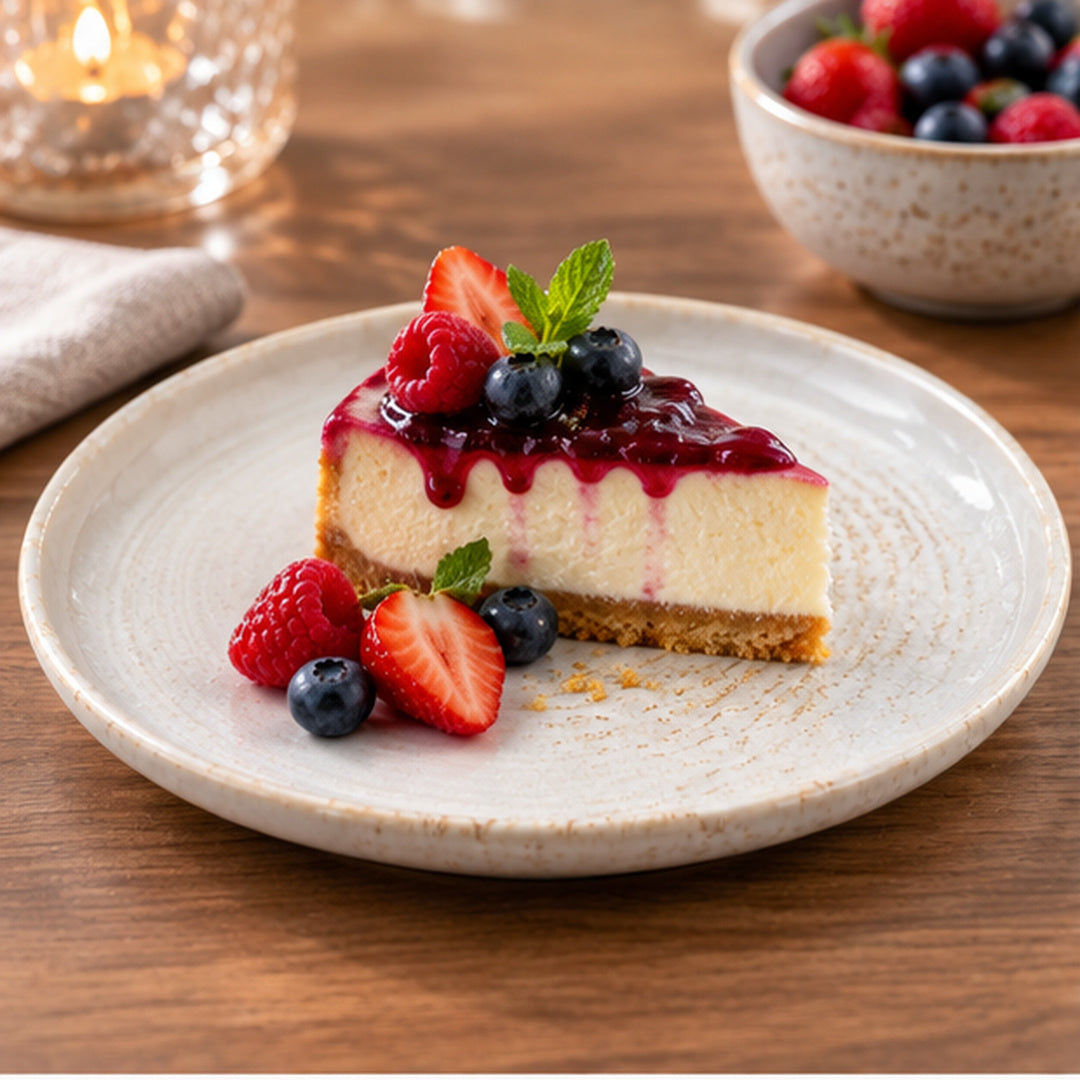 Mesa M210 BLUE EYE GOLD URBAN DESSERT PLATE 22 cm
