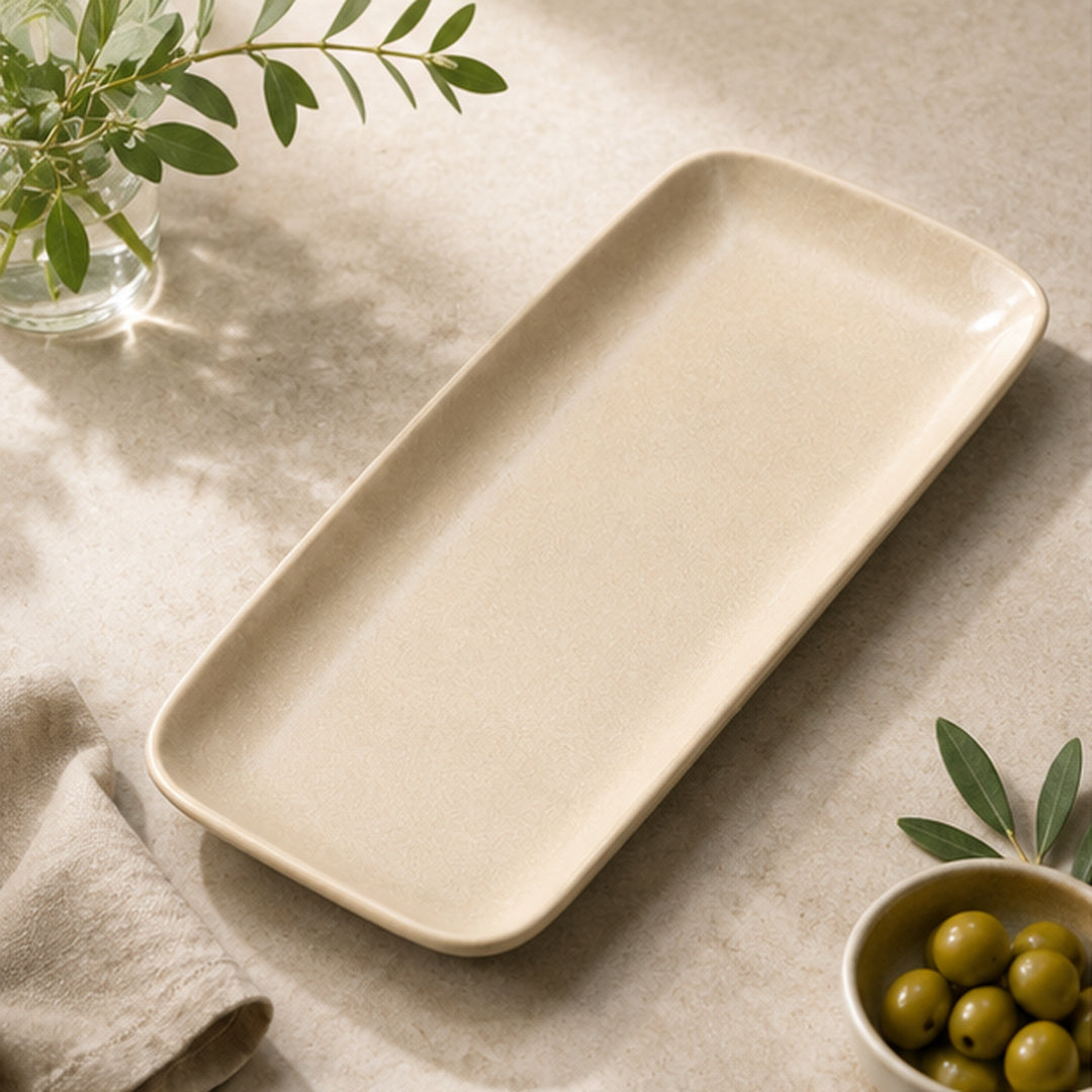 Mesa M229 TAUPE TAPAS PLATTER 28 cm 1 Pc