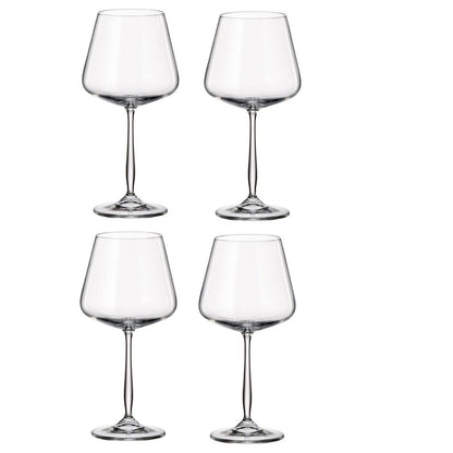 Burgundy Wine Glasses