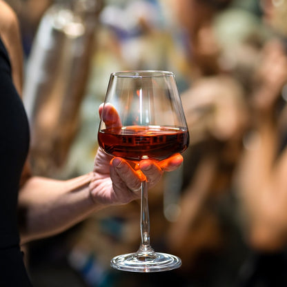 Burgundy Wine Glasses