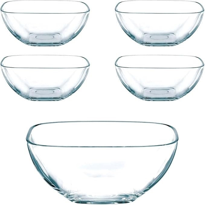 Domino Crystal Bowl Set'5