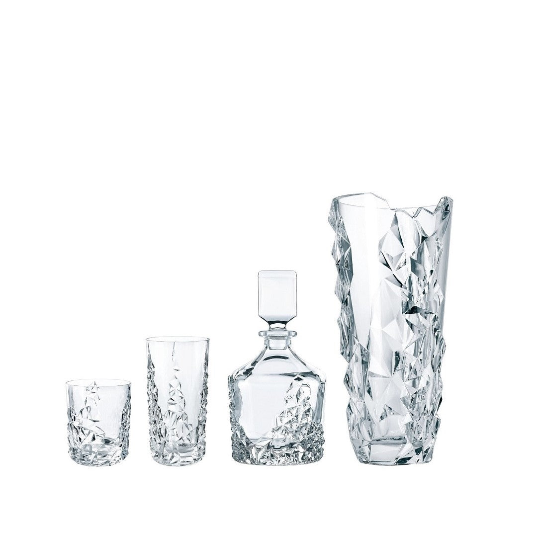 Nachtmann SCULPTURE DECANTER WITH WHISKY TUMBLER SET'3