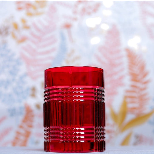 Nachtmann Whisky Coloured Glass (Red) 409 ml Set'4