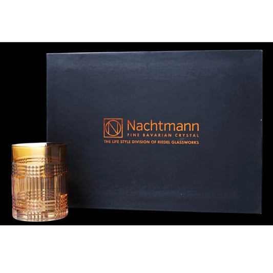 Nachtmann Whisky Coloured Glass (Amber) 409 ml Set'4
