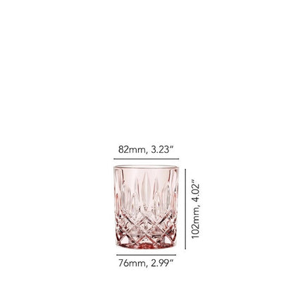 Nachtmann Noblesse Peach Whisky Set Of 4