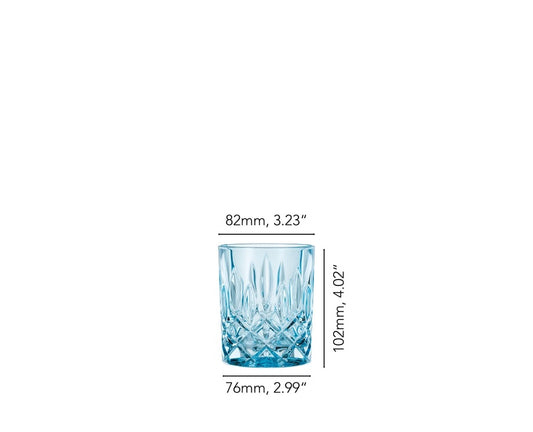 Nachtmann NOBLESSE AQUA WHISKY TUMBLER SET OF 2