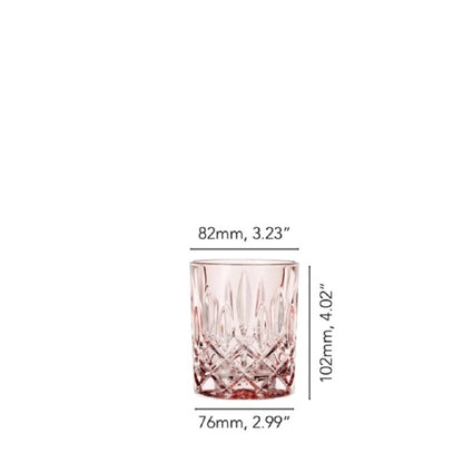 Nachtmann NOBLESSE ROSE WHISKY TUMBLER SET'2