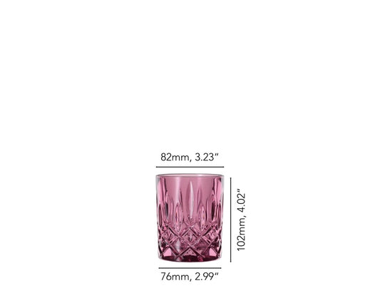Nachtmann NOBLESSE BERRY WHISKY TUMBLER SET OF 2