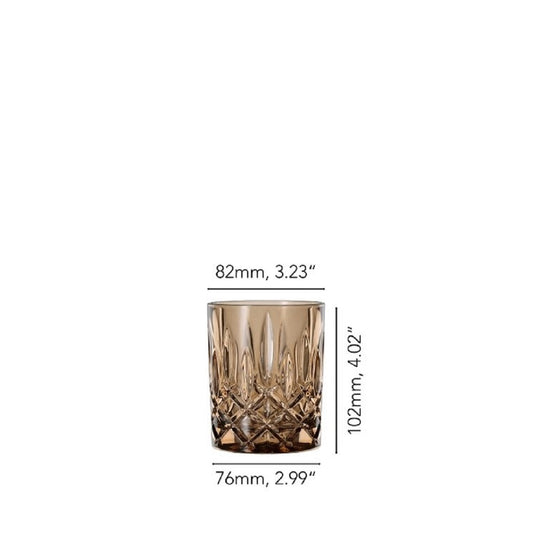 Nachtmann NOBLESSE TOBACCO WHISKY TUMBLER SET OF 2