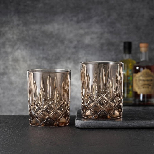 Nachtmann NOBLESSE TOBACCO WHISKY TUMBLER SET OF 2