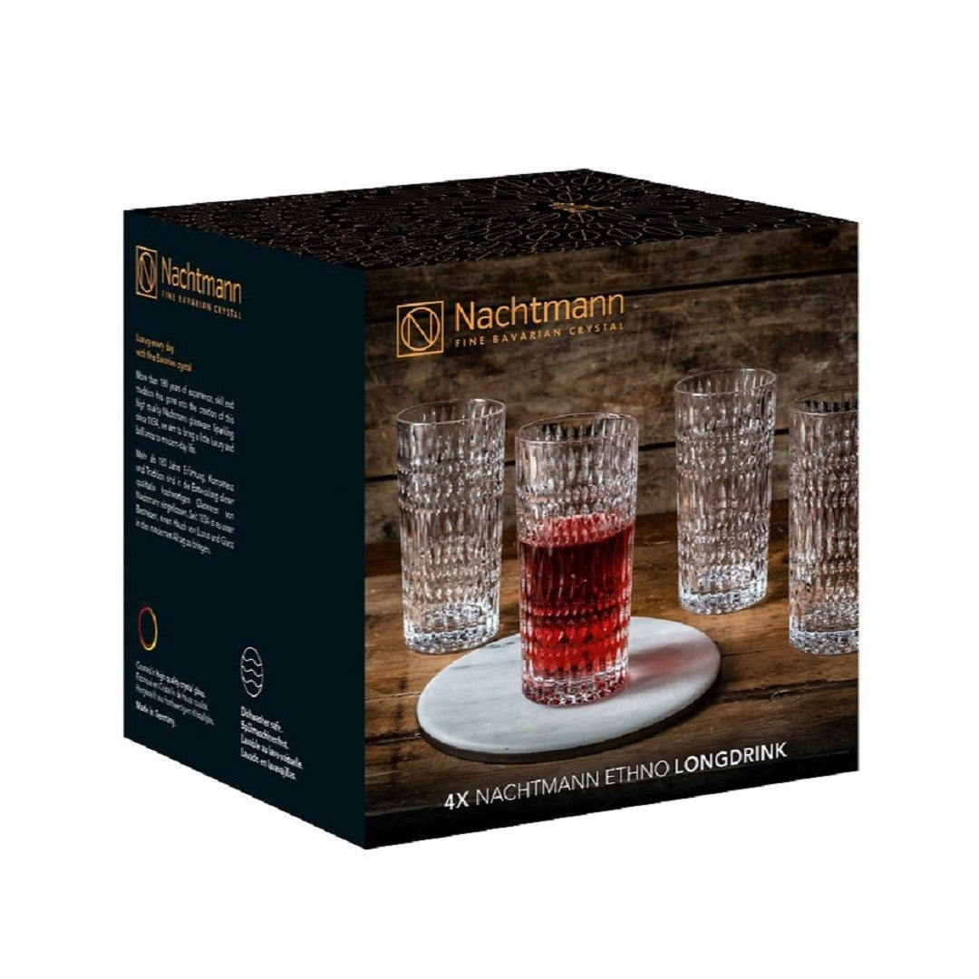 Ethno Long Drink Tumbler Set '4