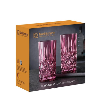 NACHTMANN Noblesse Long Drink Glass - Berry Set'2