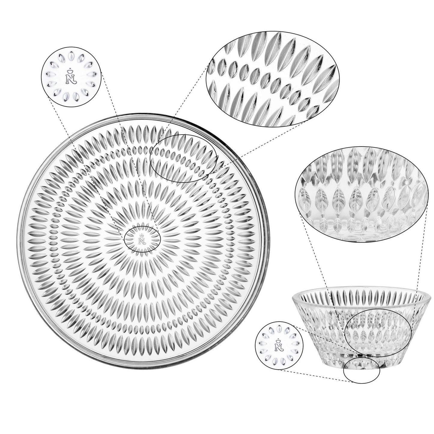 NACHTMANN Ethno Serving Set'4