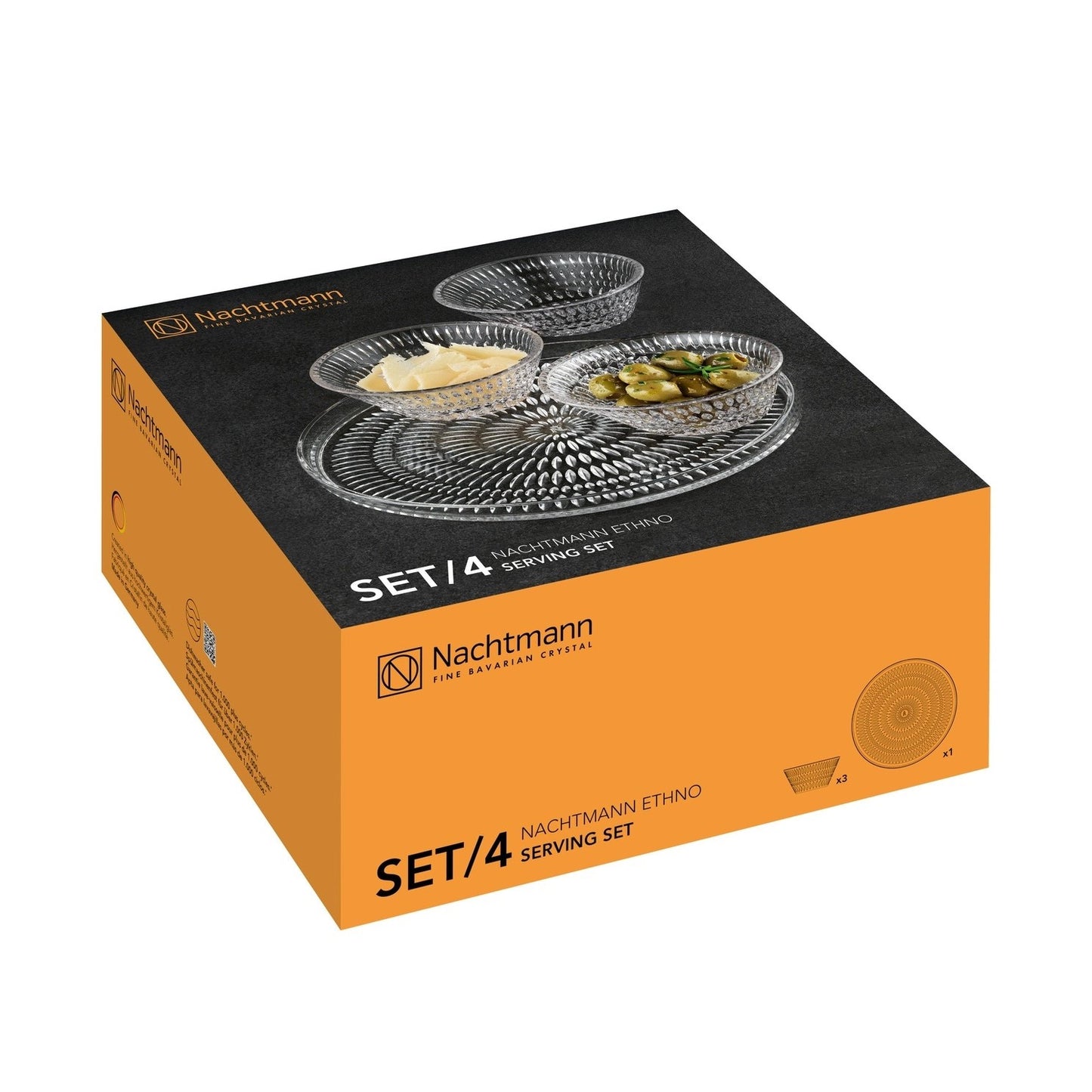 NACHTMANN Ethno Serving Set'4