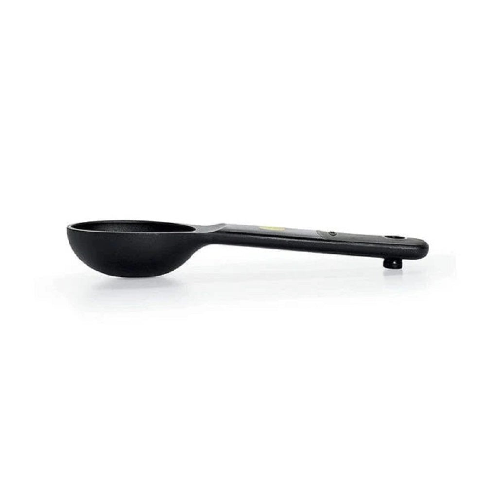 PLASTIC MEASURING SPOONS - SNAPS - BLACK  INTL