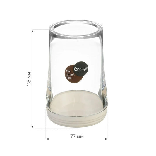 PLASTIC CHOPSTICKES STAND - WHITE