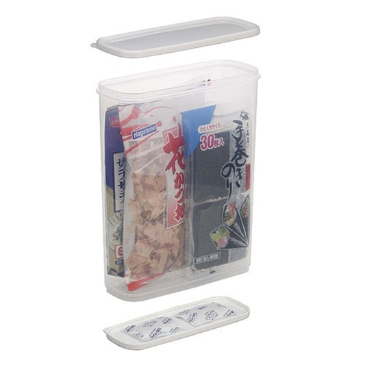 PLASTIC DRY FOOD STOCKER White