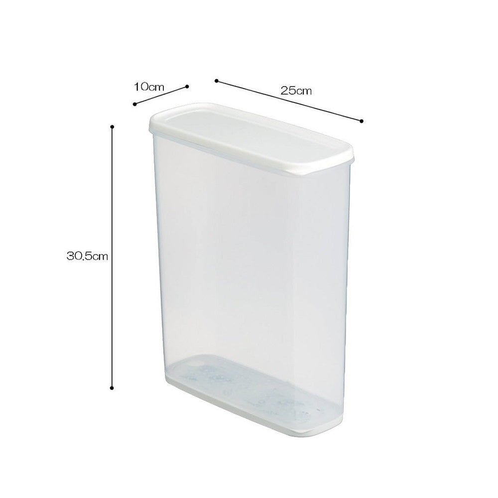 PLASTIC DRY FOOD STOCKER White