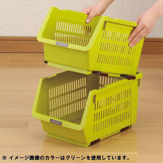 PLASTIC POTATO STOCKER GREEN