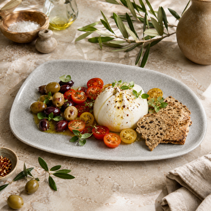 Mesa M252 GREY ORGANIC PLATTER 26 cm 1 Pc