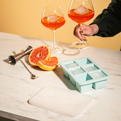 Ice cube maker  stainless steel 6pcs tray