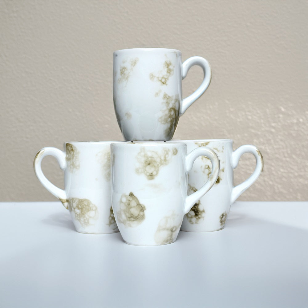 Tablejoy Milk/Coffee Mug Set'4 Olv