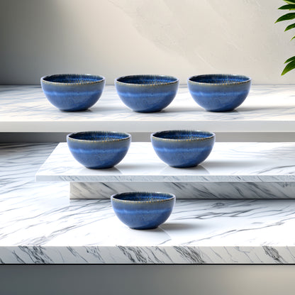 Mesa Agata Cobalto Bowl 10 Cm Set of 6