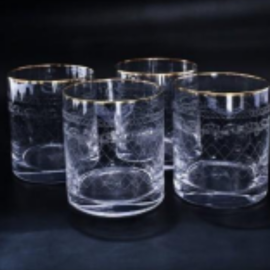 Rona Whisky Tumblers Set 4 RNTJ0030