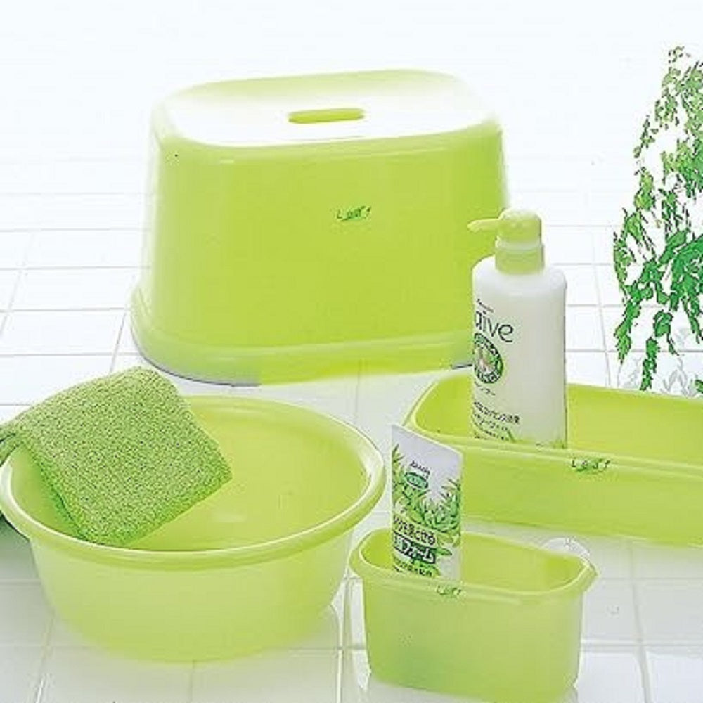 PLASTIC BATH CHAIR R GREEN