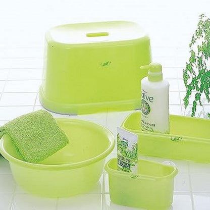PLASTIC BATH CHAIR R GREEN