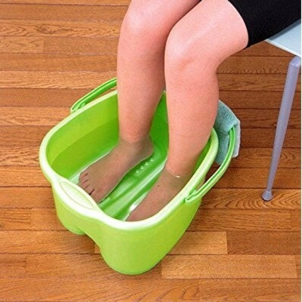 PLASTIC FOOTBATH BUCKET PEARL GREEN