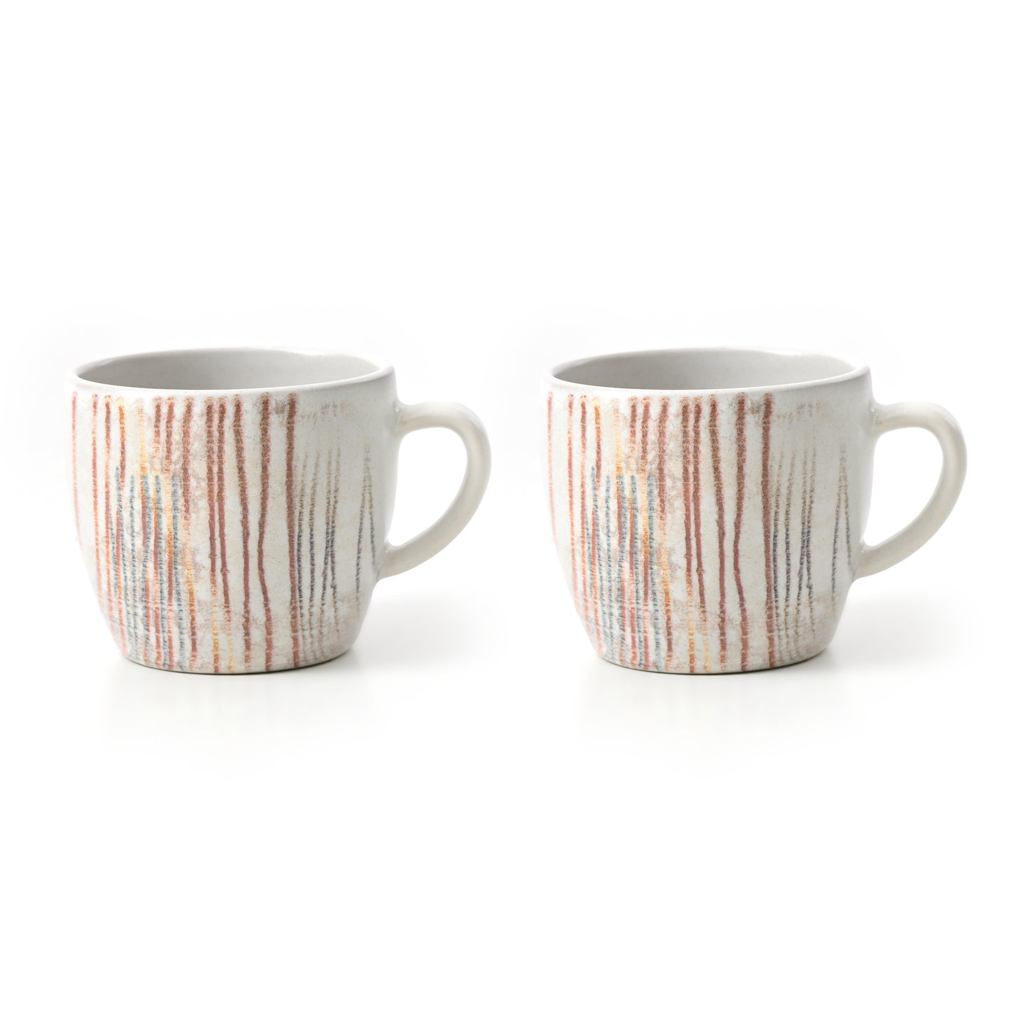 Mesa Rio Gold 2Cup & 2Saucer Set of 4